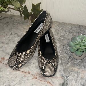 Steve Madden Snakeskin Loafers